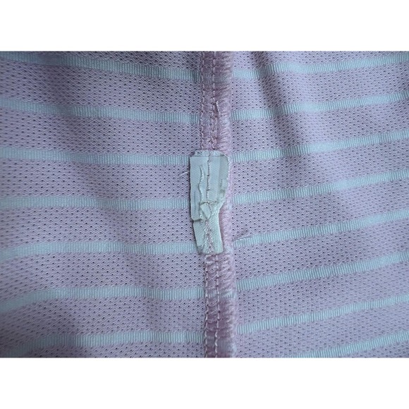 G/Fore Polo Shirt Mens XL Pink White Striped Skull Golf Performance KB Advisors - Picture 6 of 8